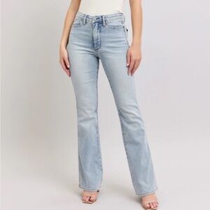 Judy Blue Light Wash Flare Jeans